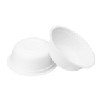 Karat Earth 16oz PFAS Free Eco-Friendly Bagasse Rice Bowl, White - 1,000 pcs - Image 2