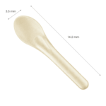 Karat Earth PFAS Free Bagasse Spoon Paper Wrapped - 750 pcs - Image 5