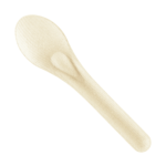 Karat Earth PFAS Free Bagasse Spoon Paper Wrapped - 750 pcs - Image 2