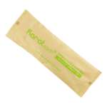 Karat Earth PFAS Free Bagasse Cutlery Kits (Knife, Fork, Soup Spoon, 2-ply Napkin), Paper Wrapped - 250 sets - Image 8