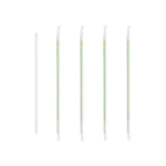 Karat Earth 7.75" PLA Jumbo Paper Wrapped Straw (5mm), White - 2,000 pcs - Image 2