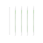 Karat Earth 8.75" PLA Giant Paper Wrapped Straw (8mm), Wihte - 2,500 pcs - Image 2