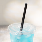 Karat Earth 8.75" Giant PLA Straw (8mm) Paper Wrapped, Black - 2,500 pcs - Image 3