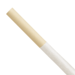 Karat Earth 9" Diagonal Cut Bamboo Fiber Colossal Straws (12mm) Paper Wrapped, Natural - 1,600 pcs - Image 7