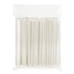 Karat Earth 9" Diagonal Cut Bamboo Fiber Colossal Straws (12mm) Paper Wrapped, Natural - 1,600 pcs - Image 8