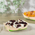 Karat Earth 0.5 lb Bamboo Natural Food Tray , Generic Print - 1,000 pcs