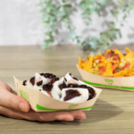 Karat Earth 0.5 lb Bamboo Natural Food Tray , Generic Print - 1,000 pcs - Image 4