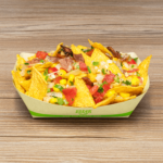 Karat Earth 1.0 lb Bamboo Natural Food Tray, Generic Print - 1,000 pcs - Image 4