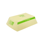 Karat Earth 2.5 lb Bamboo Natural Food Tray, Generic Print - 500 pcs - Image 4