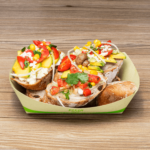 Karat Earth 3.0 lb Bamboo Natural Food Tray, Generic Print - 500 pcs - Image 7