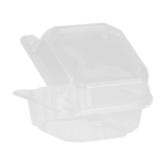 Karat Earth 6''x6'' PLA Hinged Containers - 500 pcs - Image 4