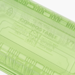 Karat Earth 9''x5'' PLA Hinged Containers, Green - 250 pcs - Image 6