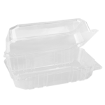 Karat Earth 9''x5'' PLA Hinged Container - 250 pcs - Image 5