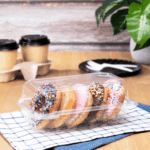 Karat Earth 9''x5'' PLA Hinged Container - 250 pcs