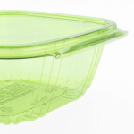 Karat Earth 32oz PLA Hinged Deli Container, Green - 200 pcs - Image 6