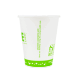 Karat Earth 8oz Eco-Friendly Paper Hot Cups (80mm) - Generic Print - 1,000 pcs - Image 6