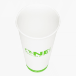 Karat Earth 24oz Eco-Friendly Paper Hot Cups (90mm), One Cup, One Earth Print - 500 pcs - Image 2