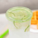 Karat Earth 107mm PLA Flat Lids for 32oz Cold Cups, Green - 500 pcs - Image 4