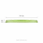 Karat Earth 107mm PLA Flat Lids for 32oz Cold Cups, Green - 500 pcs - Image 5