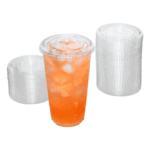 Karat Earth PLA Flat Lid for 32oz Cup (107mm) - 500 pcs - Image 9