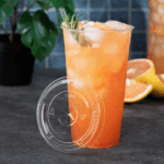 Karat Earth PLA Flat Lid for 32oz Cup (107mm) - 500 pcs