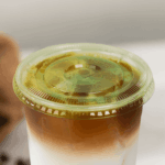 Karat Earth 98mm PLA Flat Lids for 12-24oz Cups, Green - 1,000 pcs - Image 4