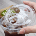Karat Earth 98mm PLA Strawless Sipper Lid for 12-24oz PLA Cup - 1,000 pcs - Image 3