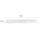 Karat Earth 78mm PLA Flat Lid for 10oz PLA Cup - 1,000 pcs - Image 5