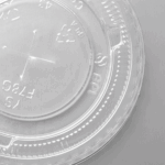 Karat Earth 78mm PLA Flat Lid for 10oz PLA Cup - 1,000 pcs - Image 6