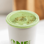 Karat Earth 104.5mm PLA Flat Lids for 32oz Paper Cold Cups, Green - 600 pcs - Image 4