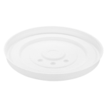 Karat Earth Compostable Fiber Paper Flat lid for 32 oz Paper Cold Cup (104.5mm) - 600 pcs - Image 8