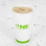 Karat Earth 104.5mm PLA Flat Lids for Eco-Friendly 32oz Paper Cold Cups - 600 pcs - Image 7