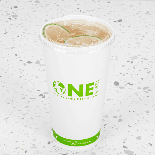 Karat Earth 32oz Eco-Friendly Paper Cold Cups (104.5mm), Generic Print - 600 pcs