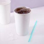 Karat Earth PLA Flat Lid for 44oz Paper Cold Cup (115mm) - 480 pcs - Image 5