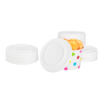 Karat Earth 127mm Compostable Fiber Paper Flat lid for 20 oz Paper Food Container - 600 pcs - Image 11