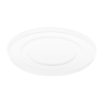 Karat Earth 142mm Compostable Fiber Paper Flat lid for 24-32 oz Paper Food Container - 600 pcs - Image 8