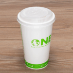 Karat Earth 90mm Sipper Dome Lids for 10-24oz Hot Cups - 1,000 pcs - Image 3