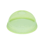 Karat Earth 98mm PLA Dome Lids for 12-24oz Cups, Green - 1,000 pcs - Image 2