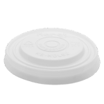 Karat Earth 62mm Compostable Flat Lid for 2 oz Eco-Friendly Paper Portion Cup - 2,000 pcs - Image 4