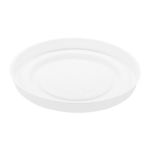 Karat Earth 90.8mm Compostable Fiber Paper Flat lid for 6-10oz Paper Food Container - 1,000 pcs - Image 2