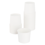 Karat Earth Eco-Friendly 10oz Paper Cold/ Hot Food Container (90.8mm), White - 1,000 pcs - Image 5