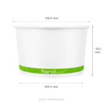 Karat Earth 20oz Eco-Friendly Paper Food Containers (126mm), Generic Print - 600 pcs - Image 5