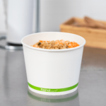 Karat Earth 32 oz Eco-Friendly Paper Food Containers (142mm), Generic Print - 600 pcs - Image 3