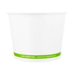 Karat Earth 32 oz Eco-Friendly Paper Food Containers (142mm), Generic Print - 600 pcs - Image 5