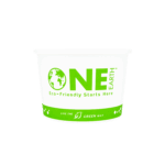 Karat Earth 8oz Eco-Friendly Paper Food Containers (90.8mm), Generic Print - 1,000 pcs - Image 6