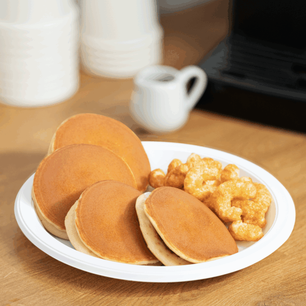 Karat Earth 9" Mineral Filled PP Round Plates, White - 500 pcs