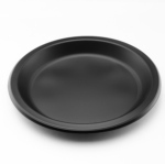Karat Earth 10.25" Mineral Filled PP Round Plates, Black - 500 pcs - Image 2