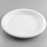 Karat Earth 10.25" Mineral Filled PP Round Plates, White - 500 pcs - Image 3
