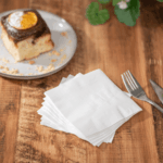 [3,000 ct] 10" x10" Premium Beverage Napkins, White - Image 2