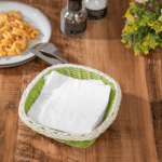 [4,000 ct] 9" x9" Beverage Napkins, White - Image 2